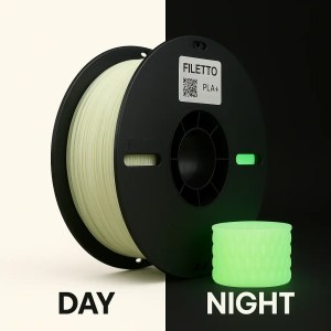 GLOW Filetto PLA+ 3D Filament – 1.75mm – 1KG – AMS Uyumlu