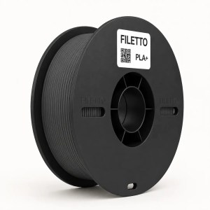 Mattle Antrasit Gri Filetto Matte PLA+ 3D Filament – 1.75mm – 1KG – AMS Uyumlu