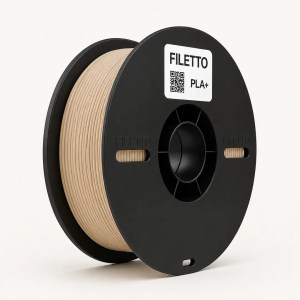 Mattle Bej Filetto Matte PLA+ 3D Filament – 1.75mm – 1KG – AMS Uyumlu