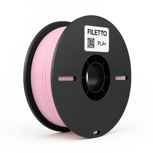 Toz Pembe Filetto PLA+ 3D Filament – 1.75mm – 1KG – AMS Uyumlu