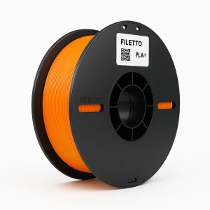 Turuncu Filetto PLA+ 3D Filament – 1.75mm – 1KG – AMS Uyumlu