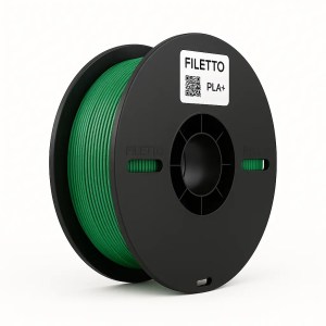 Yeşil Filetto PLA+ 3D Filament – 1.75mm – 1KG – AMS Uyumlu